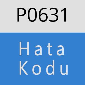 P0631 hatasi