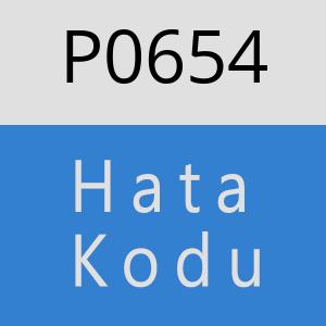 P0654 hatasi