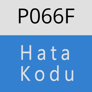 P066F hatasi