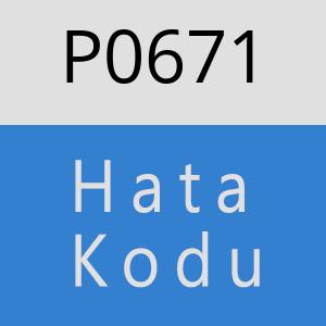 P0671 hatasi