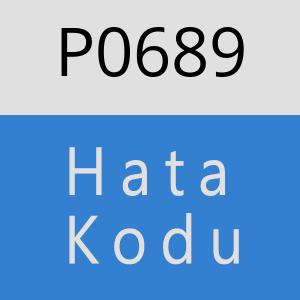 P0689 hatasi