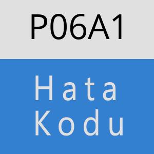 P06A1 hatasi