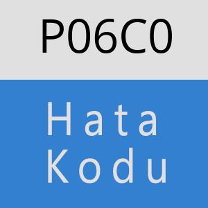 P06C0 hatasi