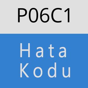 P06C1 hatasi