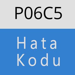 P06C5 hatasi