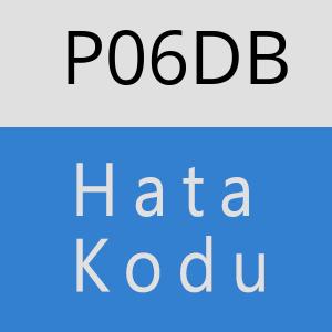 P06DB hatasi