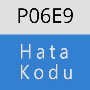 P06E9 hatasi