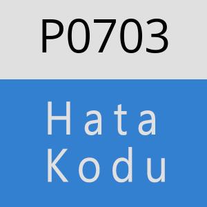 P0703 hatasi