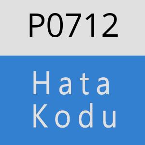 P0712 hatasi