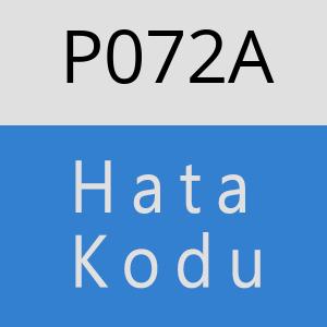 P072A hatasi