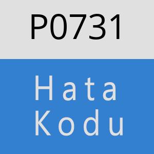 P0731 hatasi