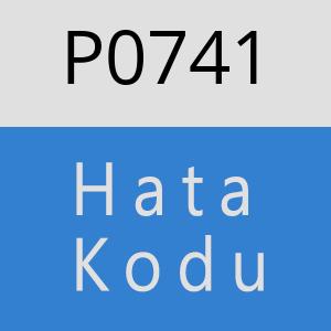 P0741 hatasi