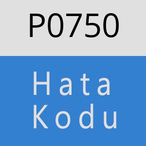 P0750 hatasi