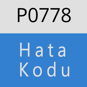 P0778 hatasi