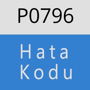 P0796 hatasi