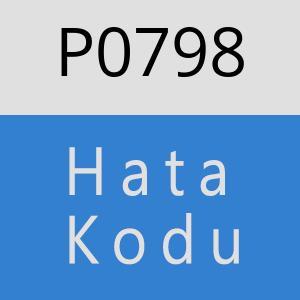 P0798 hatasi