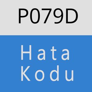 P079D hatasi