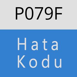 P079F hatasi