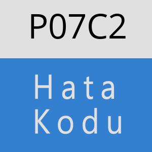 P07C2 hatasi