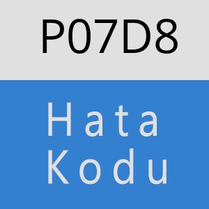 P07D8 hatasi