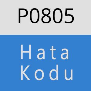 P0805 hatasi