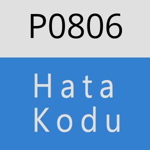 P0806 hatasi