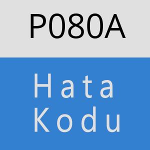 P080A hatasi