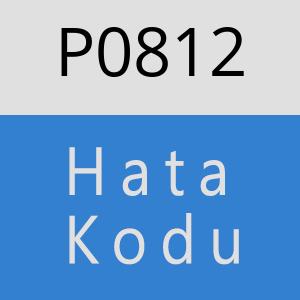 P0812 hatasi