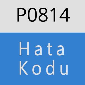 P0814 hatasi