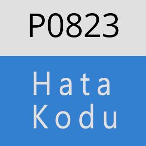 P0823 hatasi