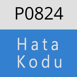 P0824 hatasi