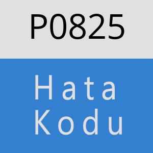 P0825 hatasi