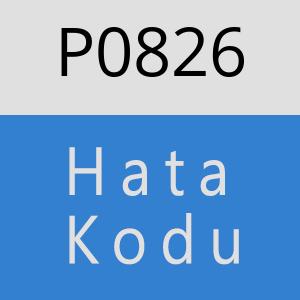 P0826 hatasi