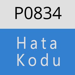 P0834 hatasi