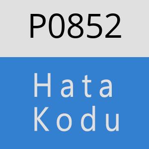 P0852 hatasi