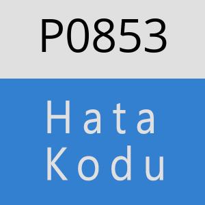 P0853 hatasi