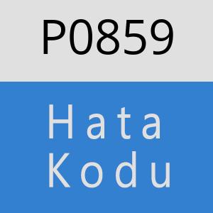 P0859 hatasi