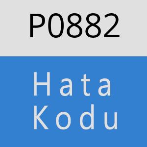 P0882 hatasi