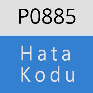 P0885 hatasi