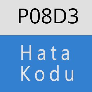 P08D3 hatasi