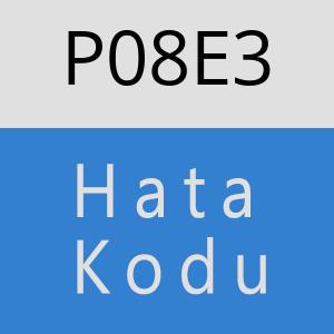 P08E3 hatasi