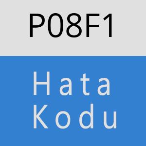 P08F1 hatasi