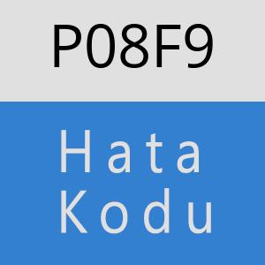 P08F9 hatasi