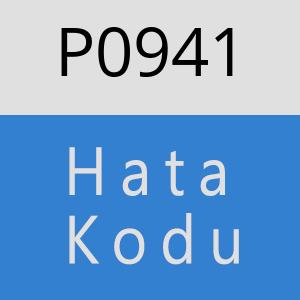 P0941 hatasi