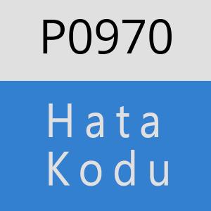 P0970 hatasi