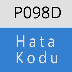 P098D hatasi