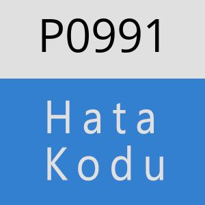 P0991 hatasi