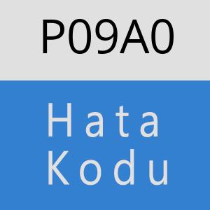 P09A0 hatasi