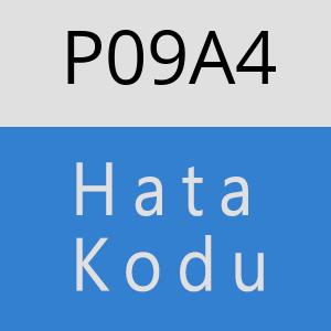 P09A4 hatasi