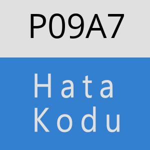 P09A7 hatasi